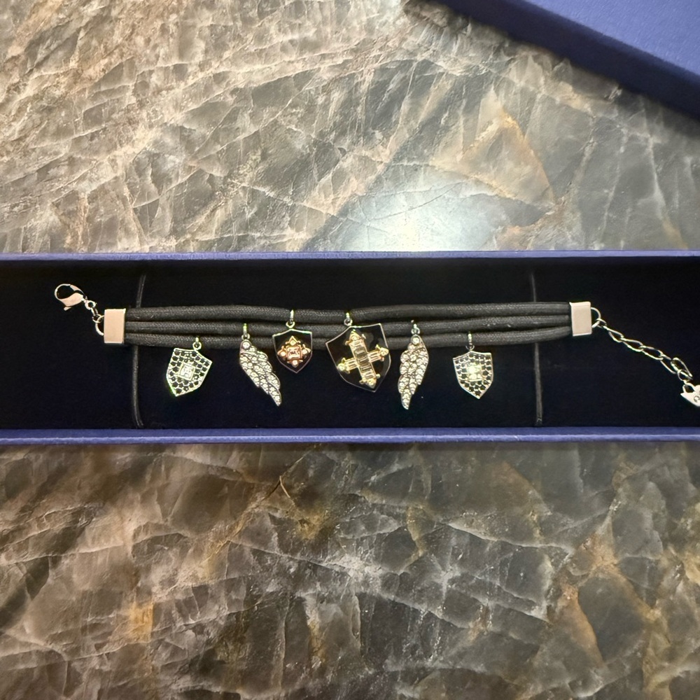 Swarovski Black and Silver bracelet